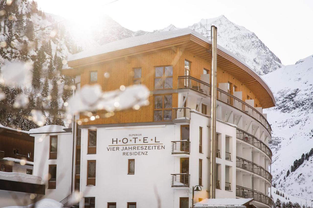 Hotel Vier Jahreszeiten Sankt Leonhard im Pitztal Esterno foto